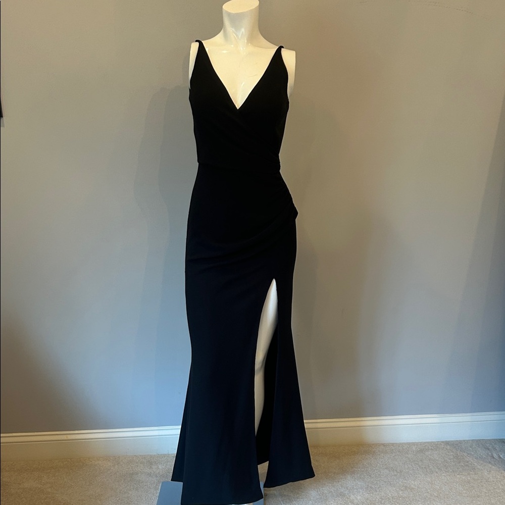 Dress the Population Black Maxi Dress